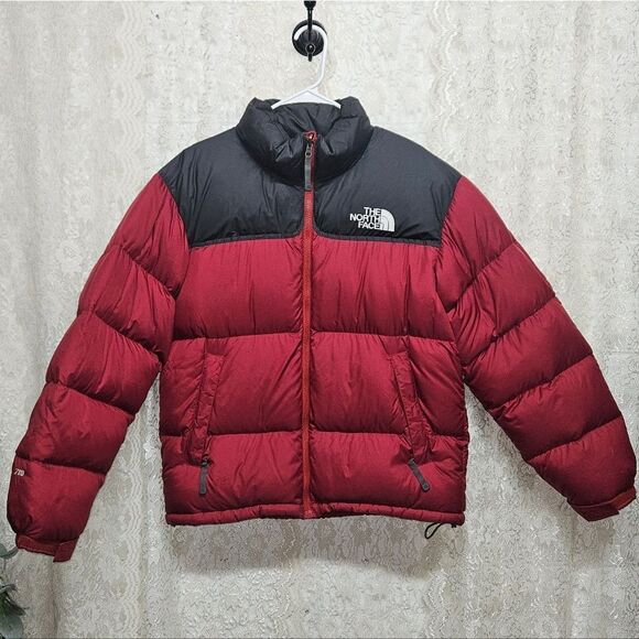 The North Face Other - The North Face 1996 Retro Nuptse 700 Fill Jacket Black/Red Puffer Mens Sz L